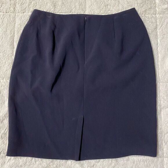 Ann Taylor Petites Navy Skirt - Picture 2 of 4
